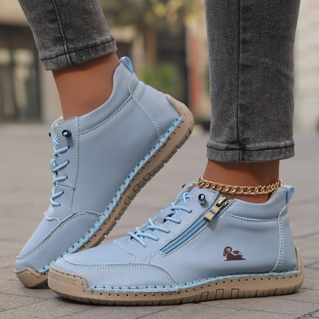 Clara | Women Spring Zip Up Walking Sneakers