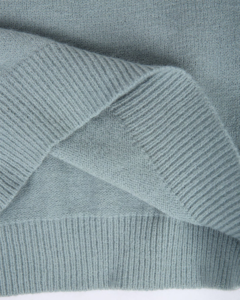 Maya | Women Spring Pattern Crewneck Sweater