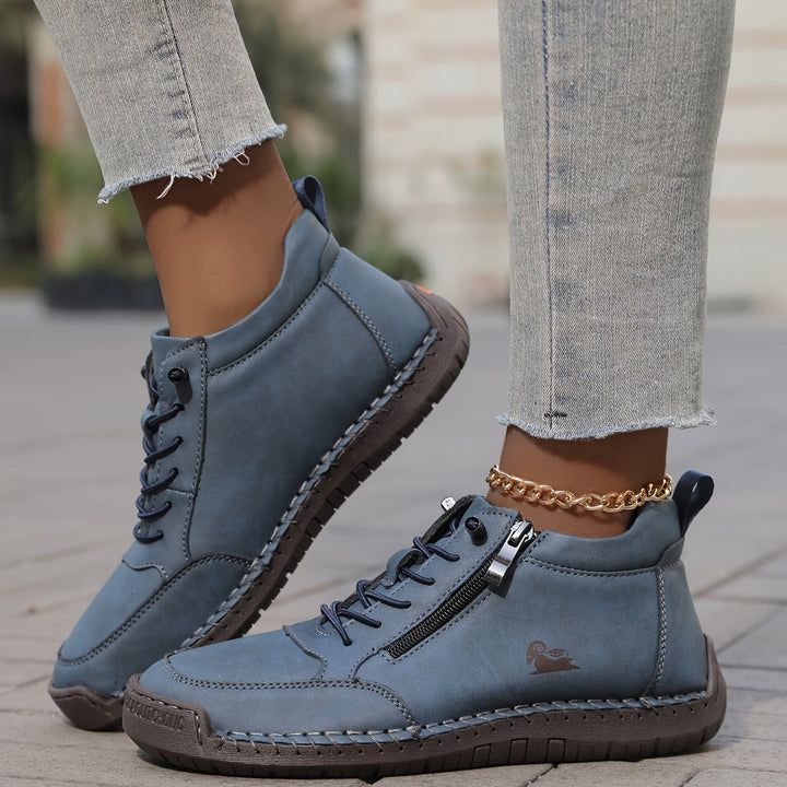 Clara | Women Spring Zip Up Walking Sneakers