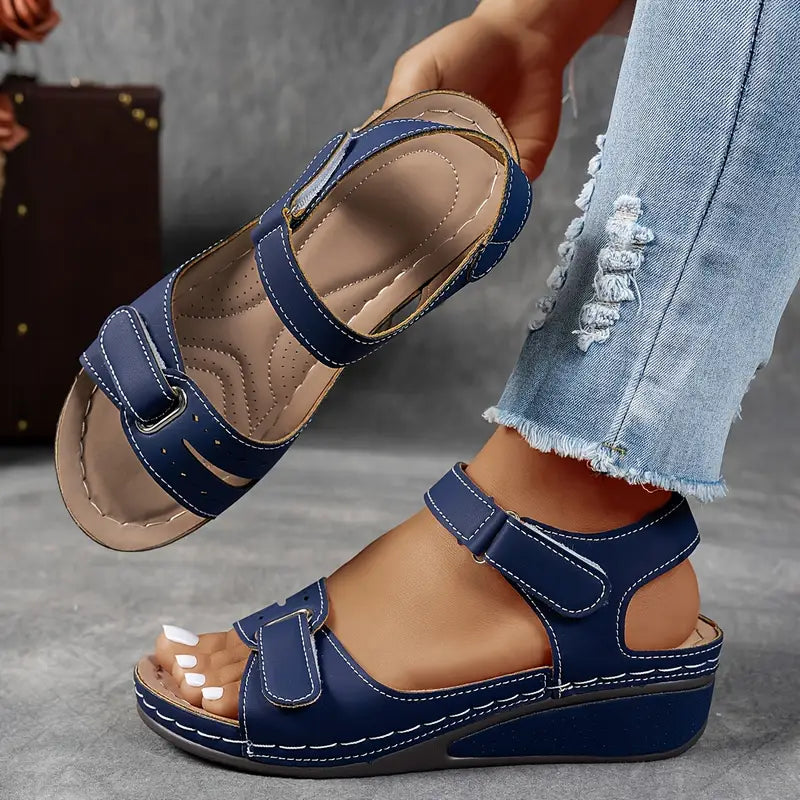 Ava | Women’s Comfort Wedge Summer Sandals