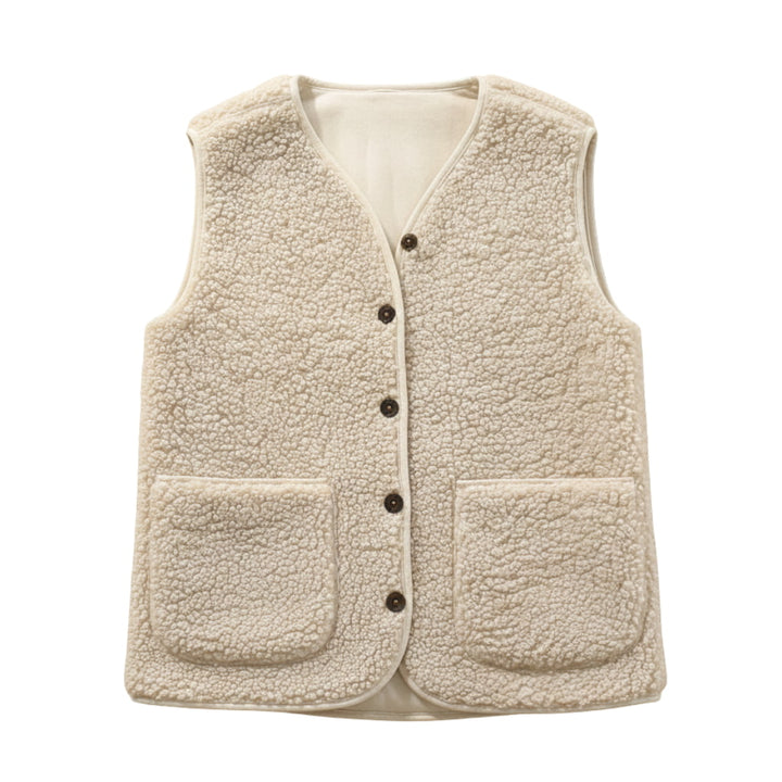 Emily | Women’s Spring Casual Warm Sherpa Vest