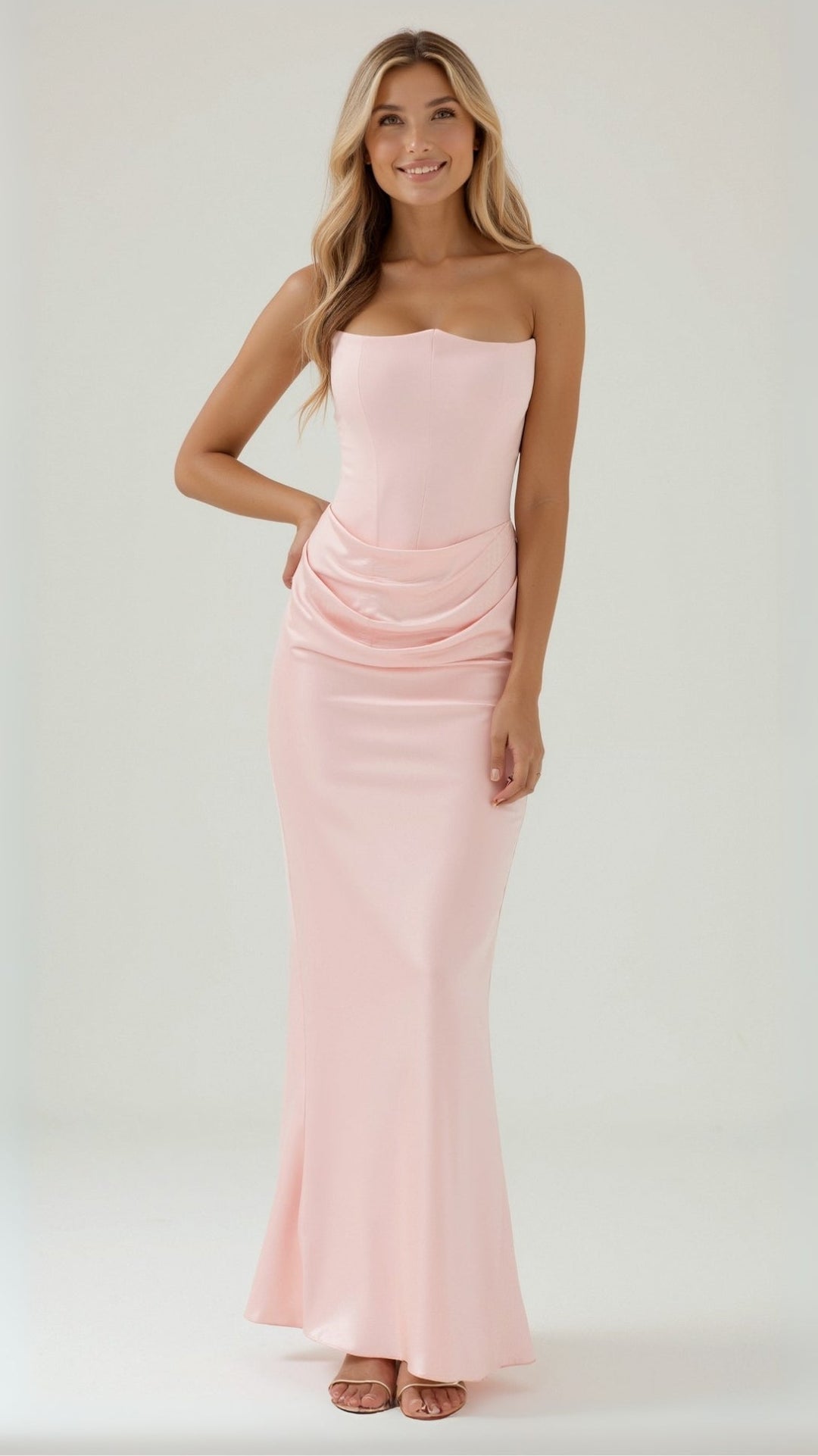 Florence | Women’s Wedding Guest Column Maxi Dress