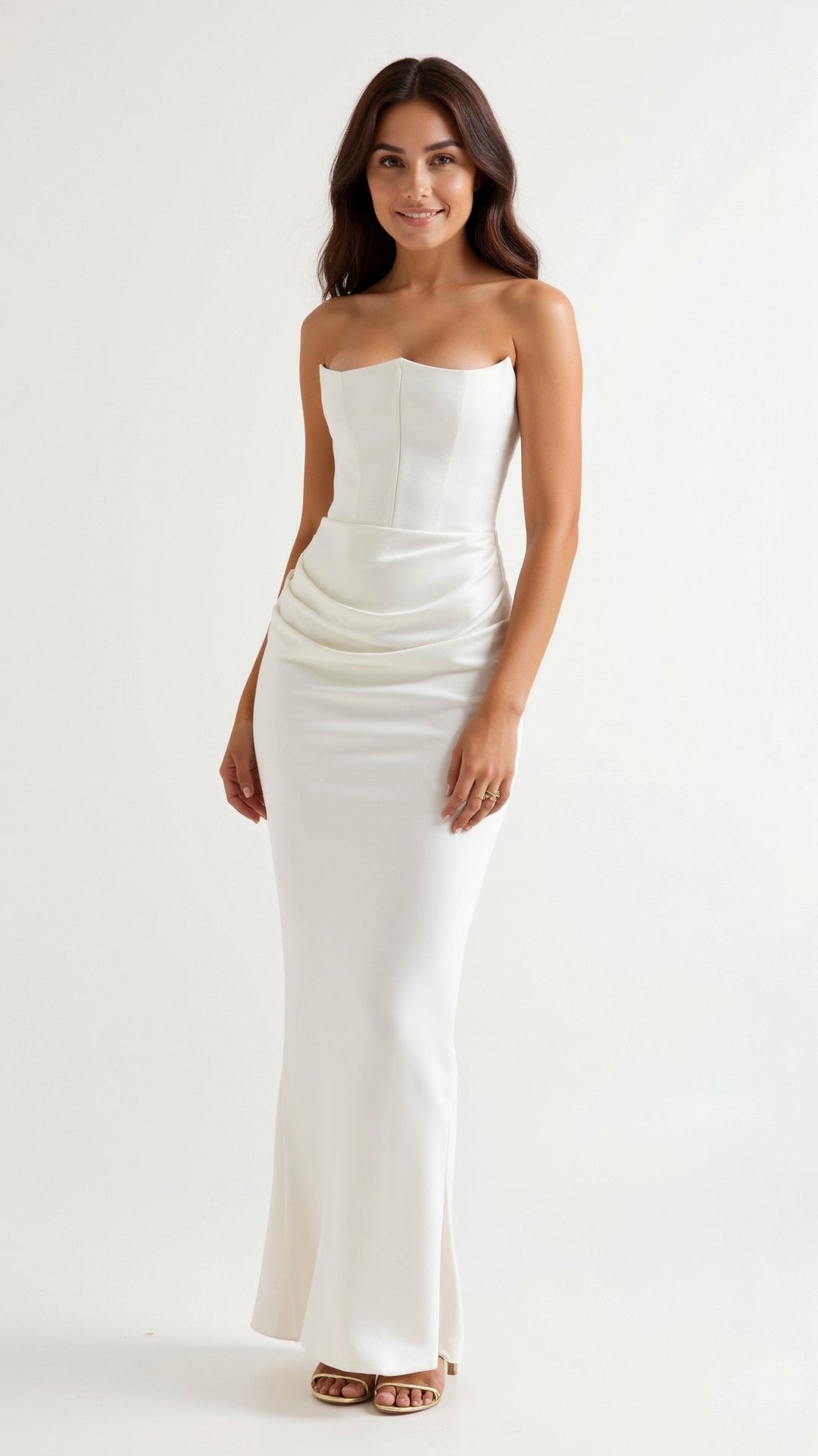 Florence | Women’s Wedding Guest Column Maxi Dress