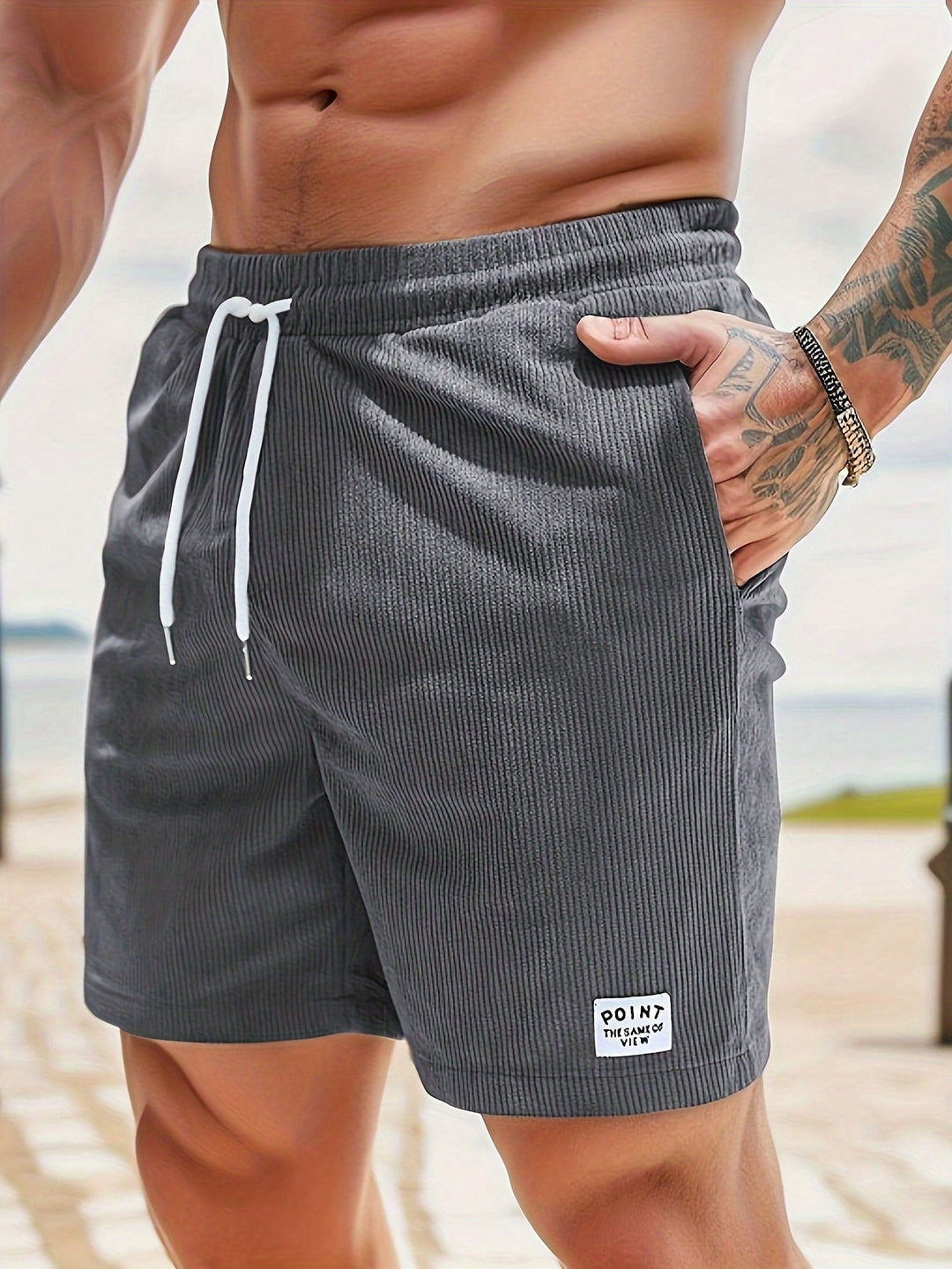 Michael | Men Relaxed Fit Casual Drawstring Shorts