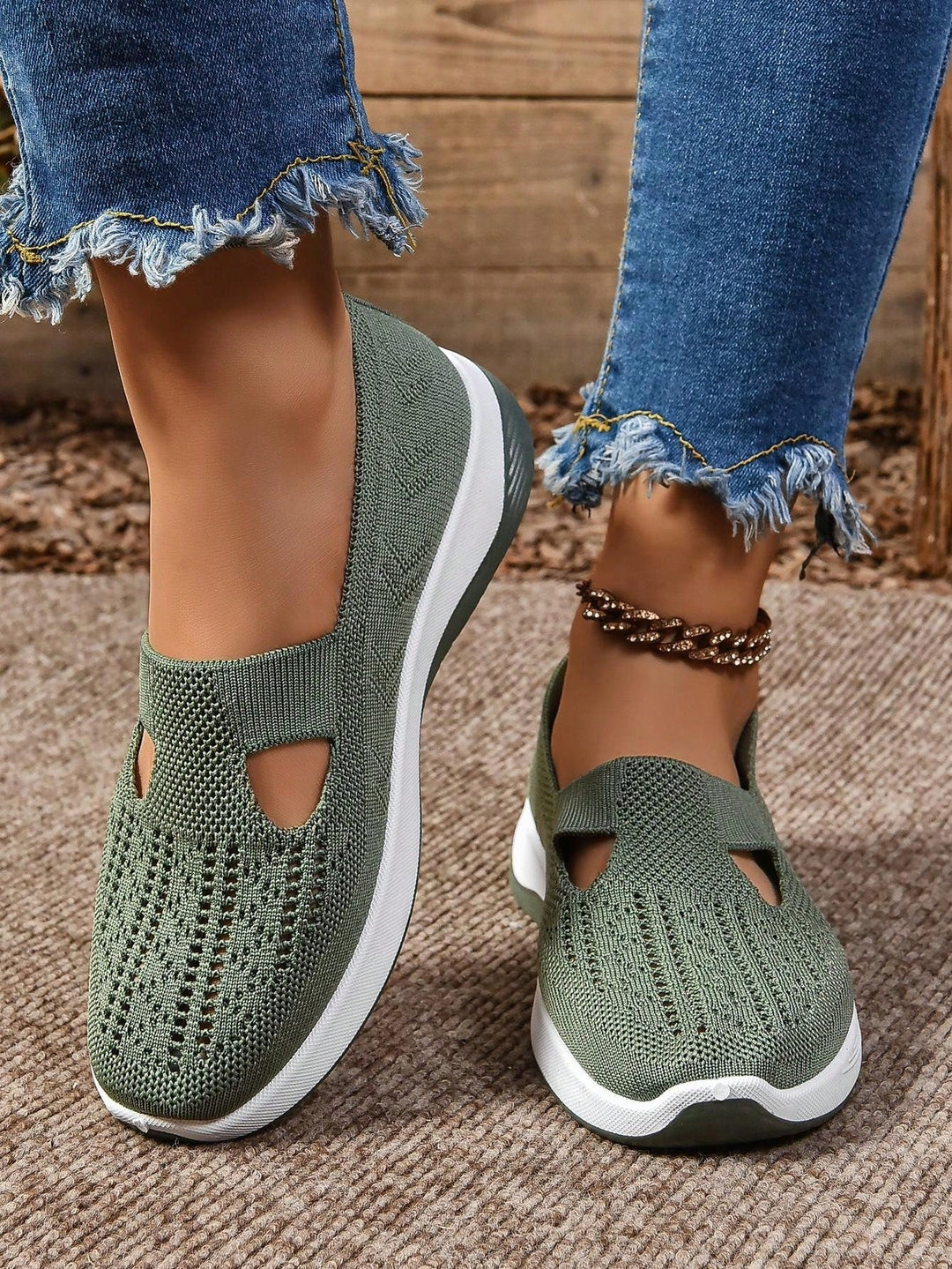 Alice | Womens Slip On Casual Walking Shoes