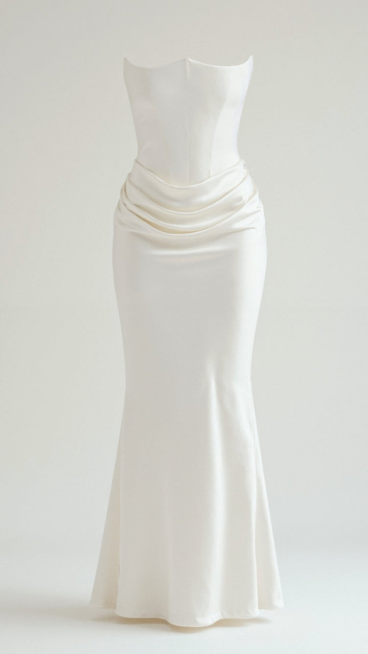 Florence | Women’s Wedding Guest Column Maxi Dress