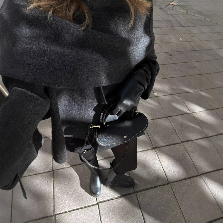 Paige | Women Elegant Draped Cape Coat