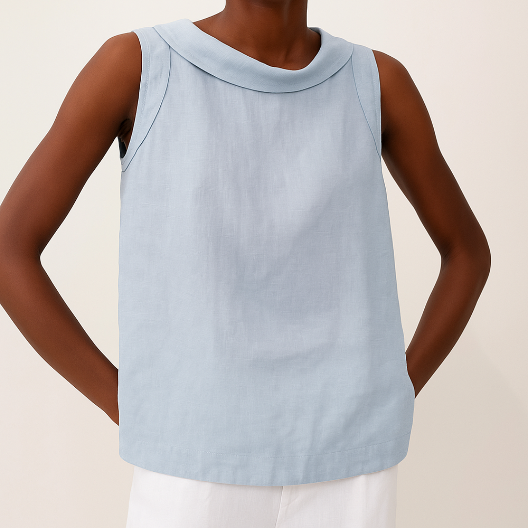 Sophia | Women’s Sleeveless Casual Round Neck Top