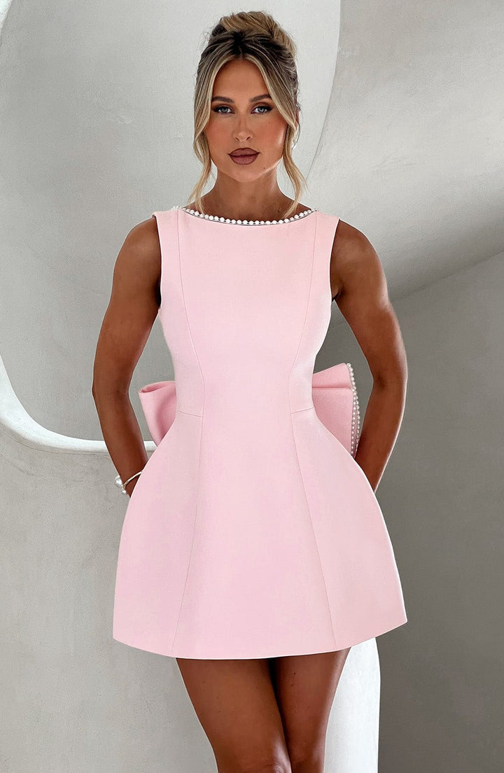 Catherine | Women's Wedding Guest Structured Mini Dress