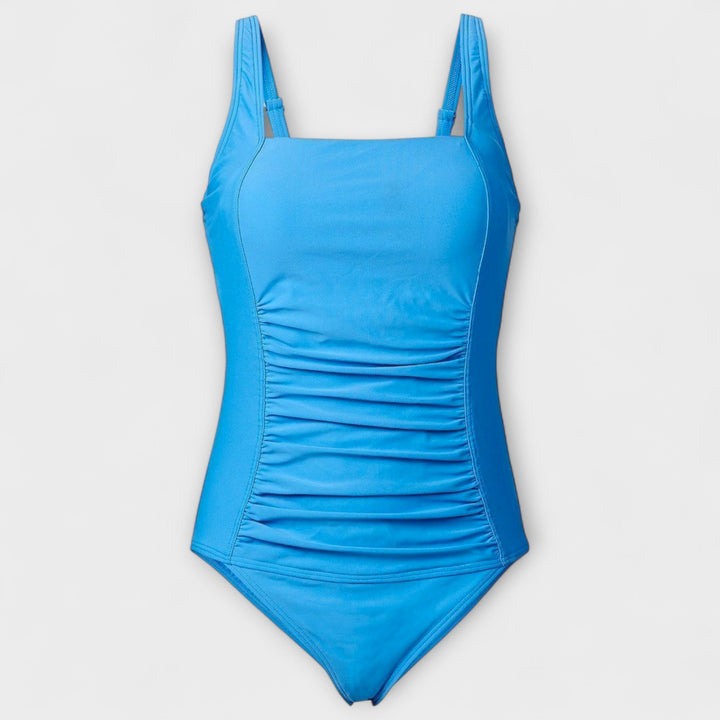 Faye | Women’s Retro Square Neck Padded Swimsuit