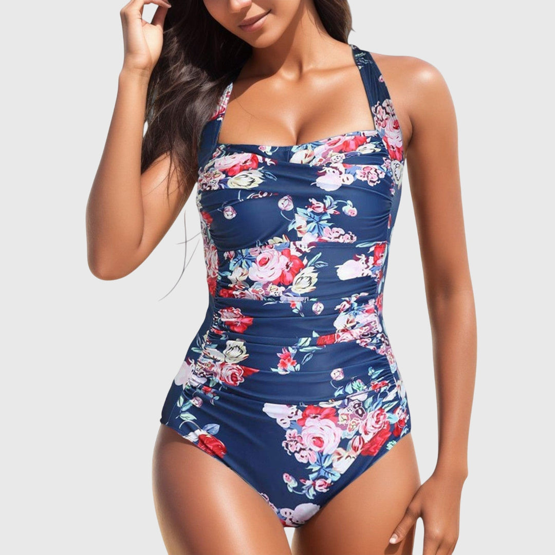 Isabelle | Women’s Tropical Print One-Piece Swimsuit