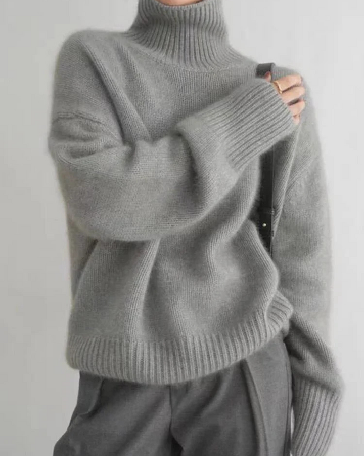 Amelia | Women’s Turtleneck Oversized Casual Sweater