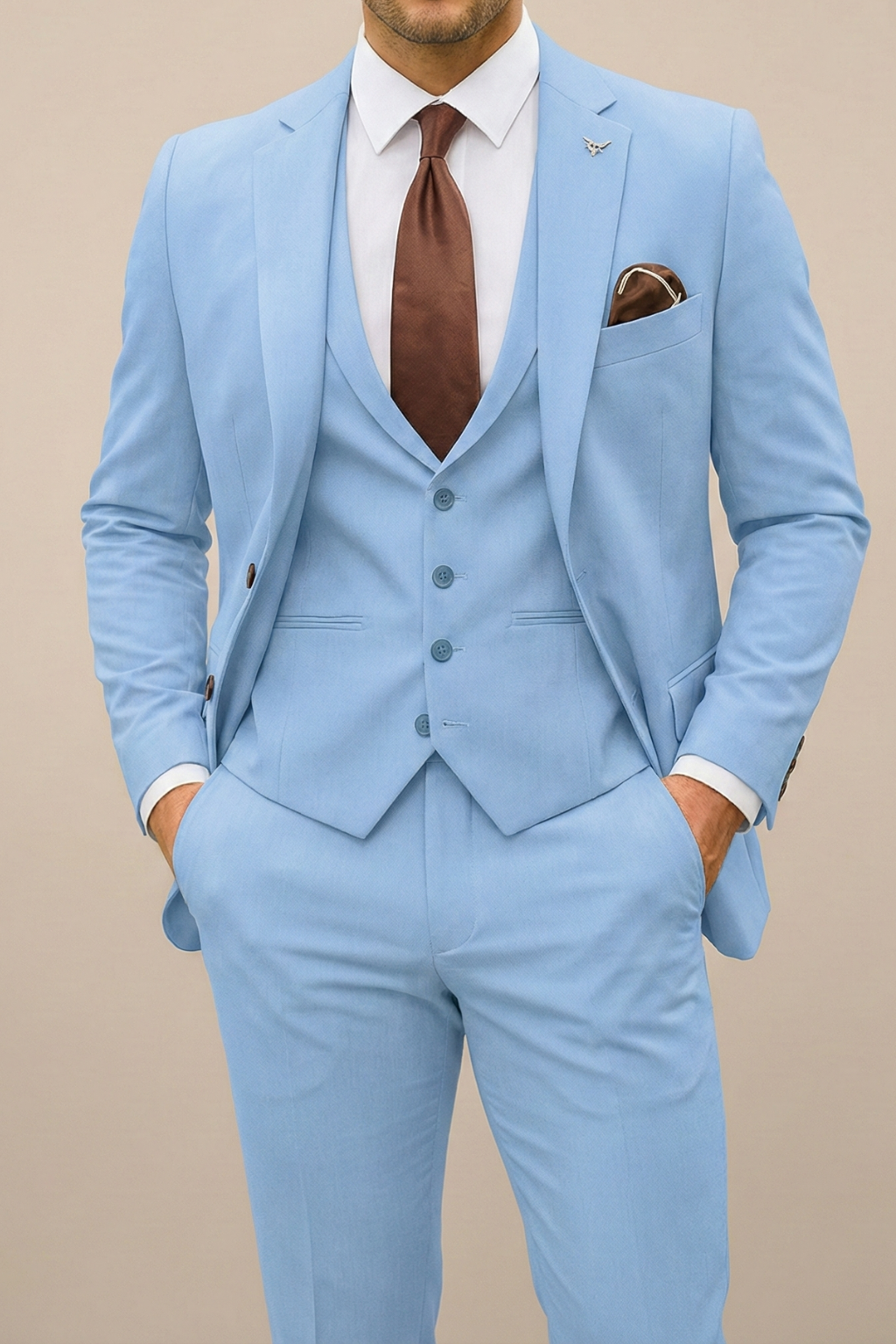 Cameron | Men’s Spring Modern Three Piece Suit Set