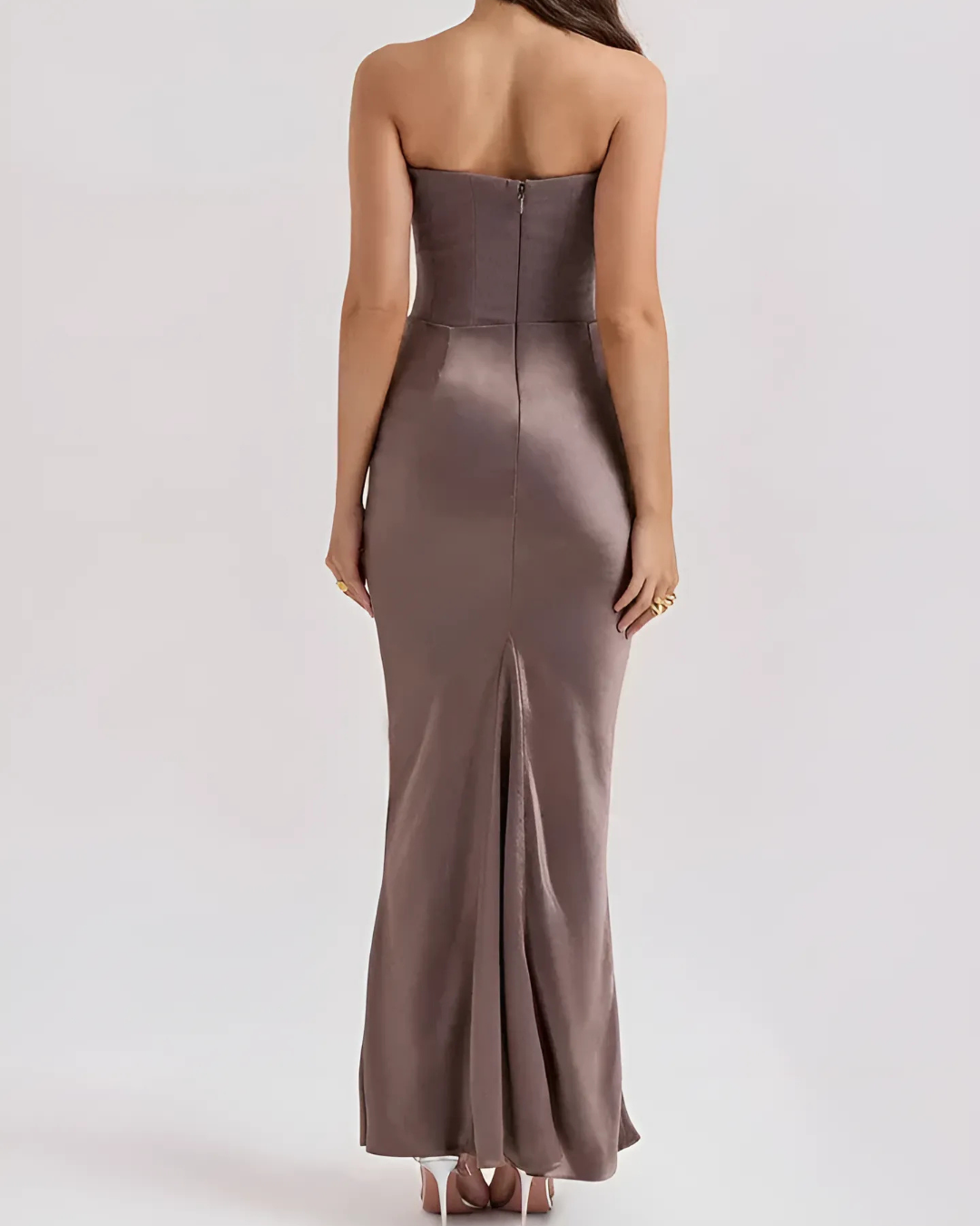 Lauren | Women’s Wedding Guest Draped Maxi Dress
