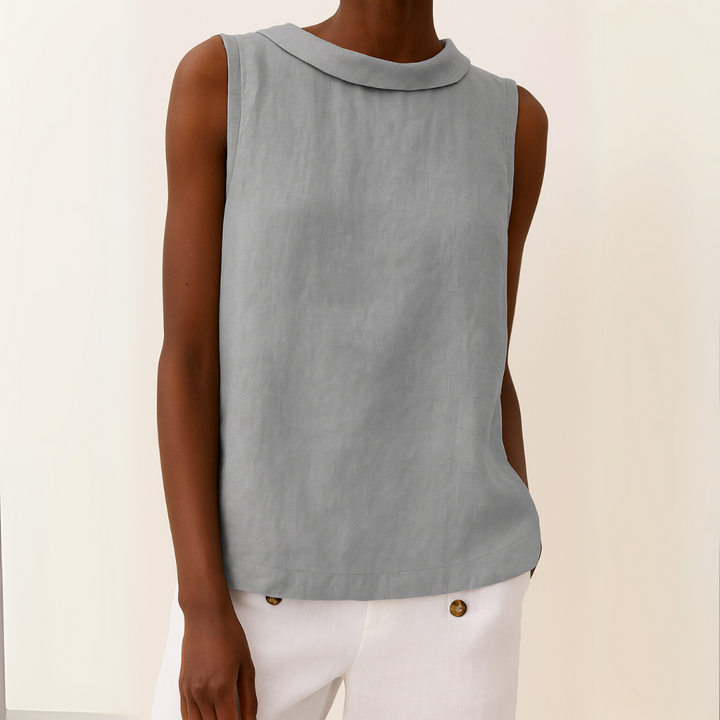 Sophia | Women’s Sleeveless Casual Round Neck Top
