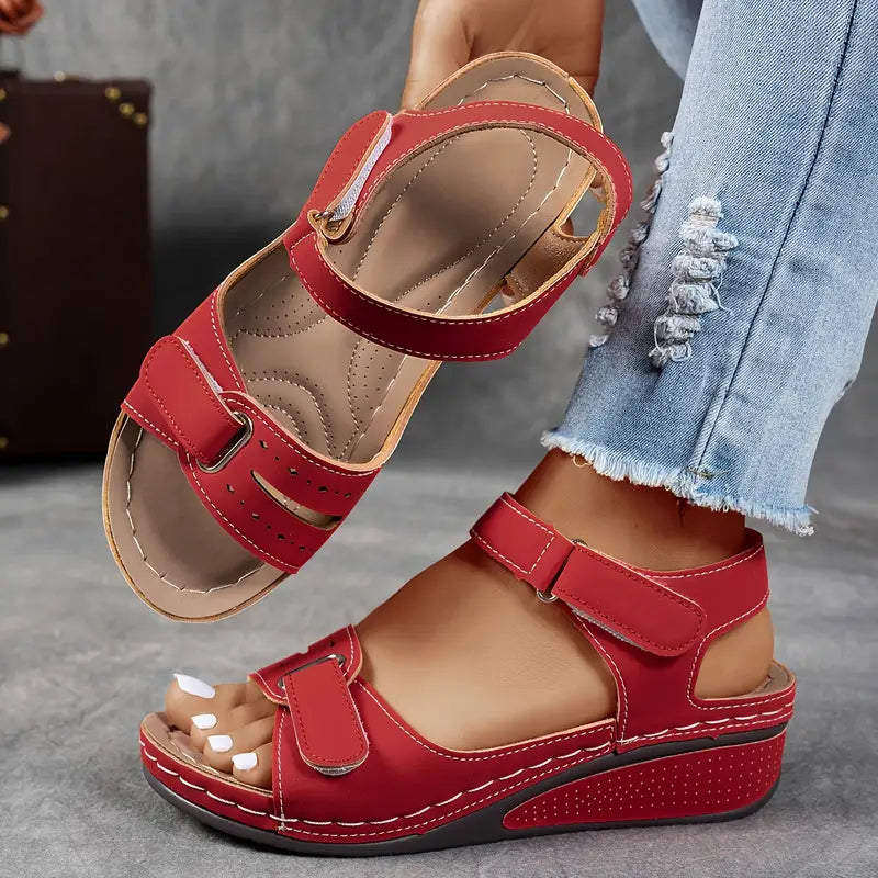 Ava | Women’s Comfort Wedge Summer Sandals
