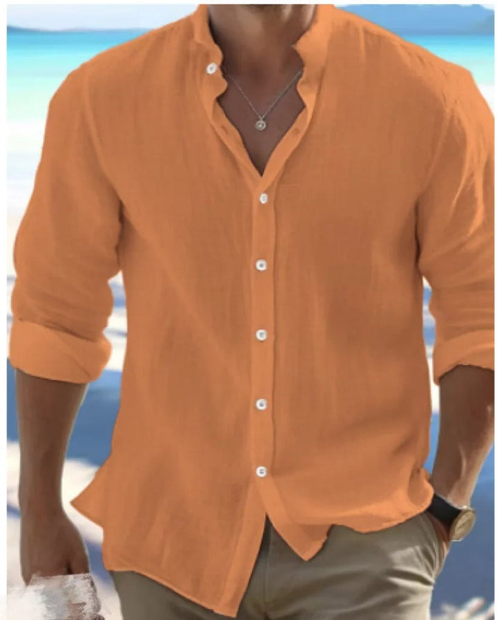 Zachary | Men’s Casual Button Up Summer Shirt