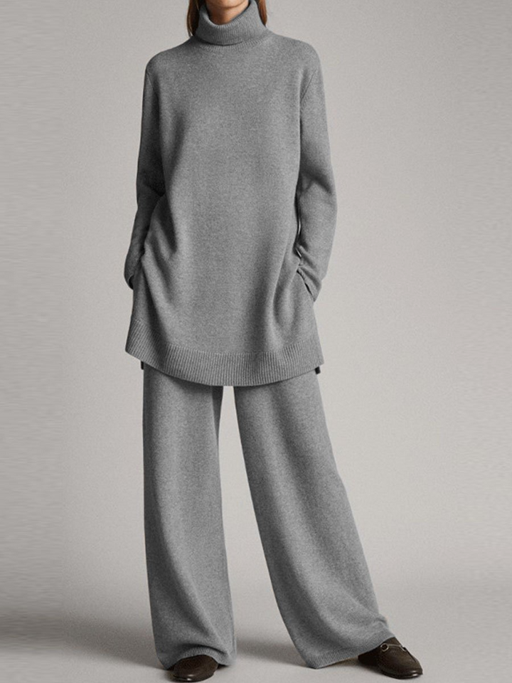 Grace | Women’s High Neck Two Piece Lounge Set