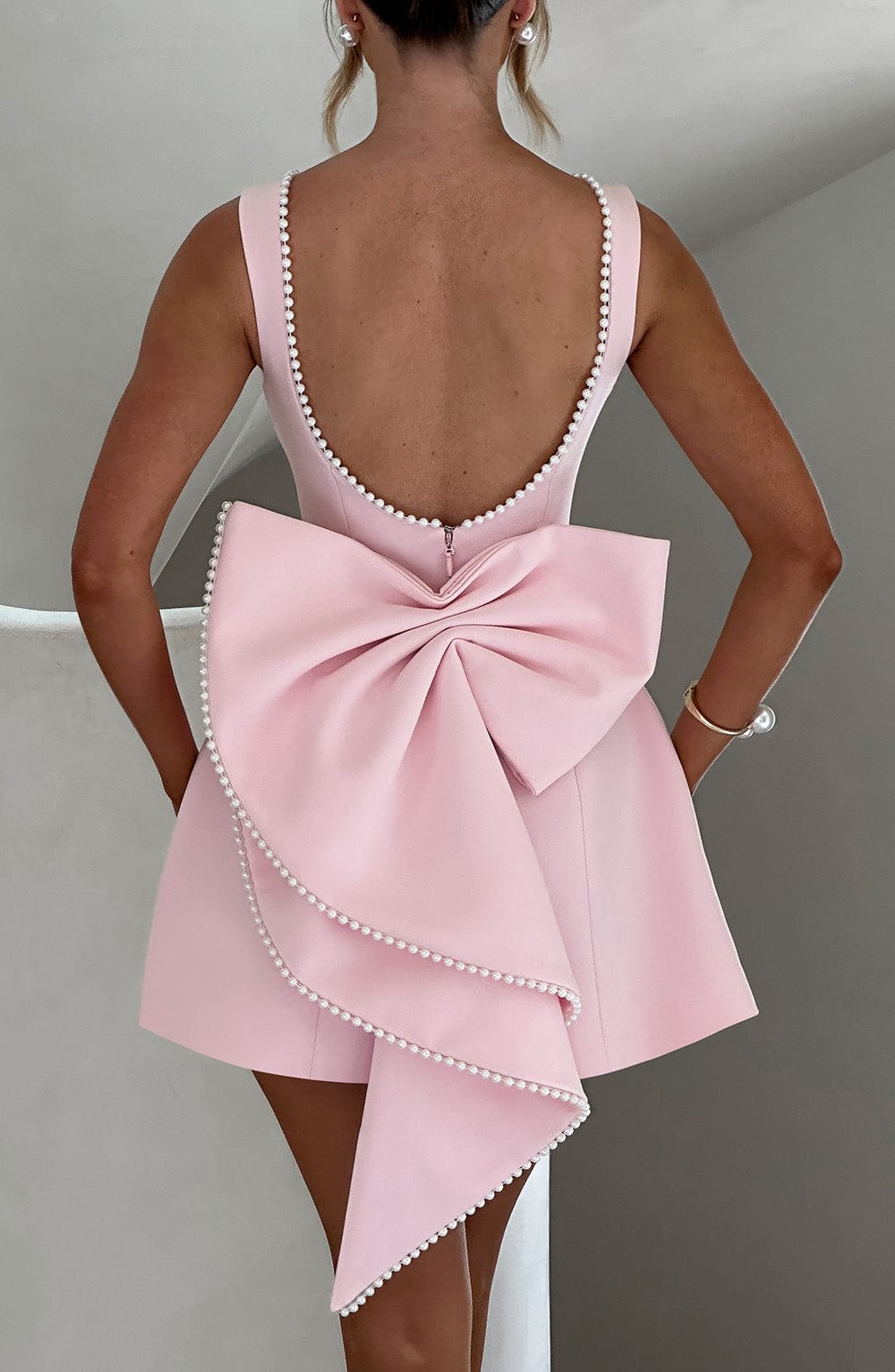 Catherine | Women's Wedding Guest Structured Mini Dress