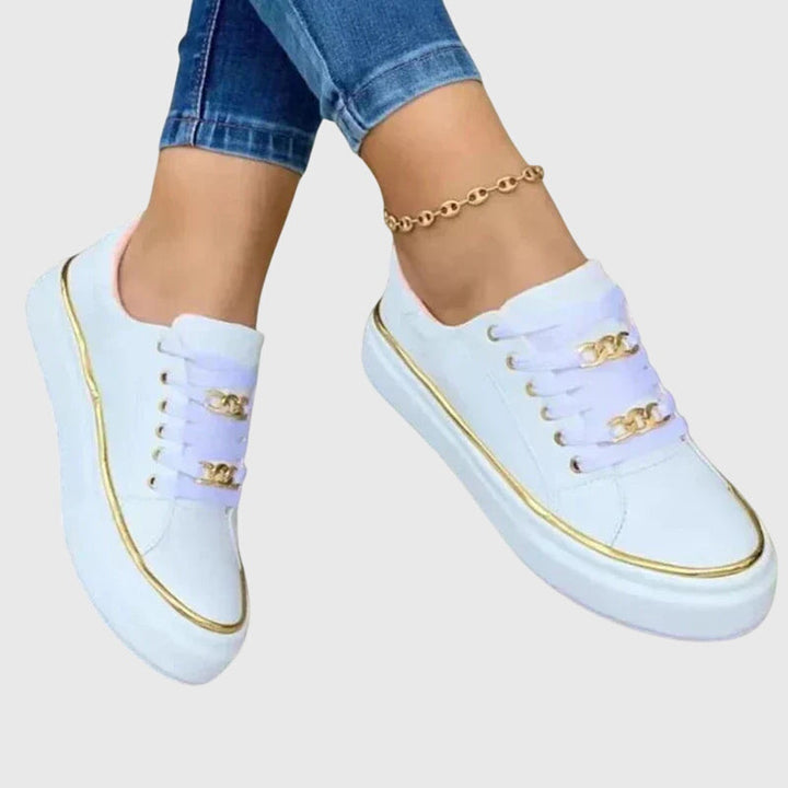 Bianca | Women Spring Casual Velvet Lace-Up Sneakers