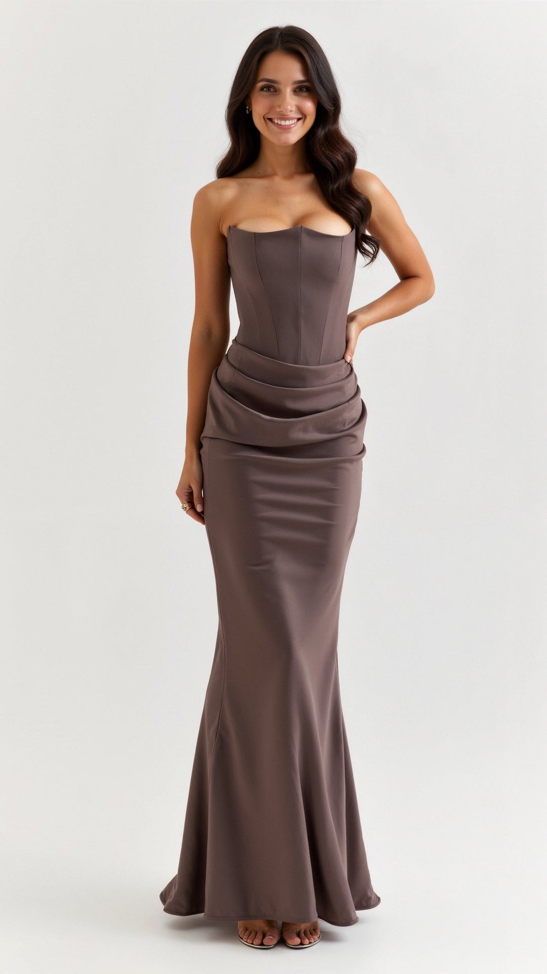 Florence | Women’s Wedding Guest Column Maxi Dress