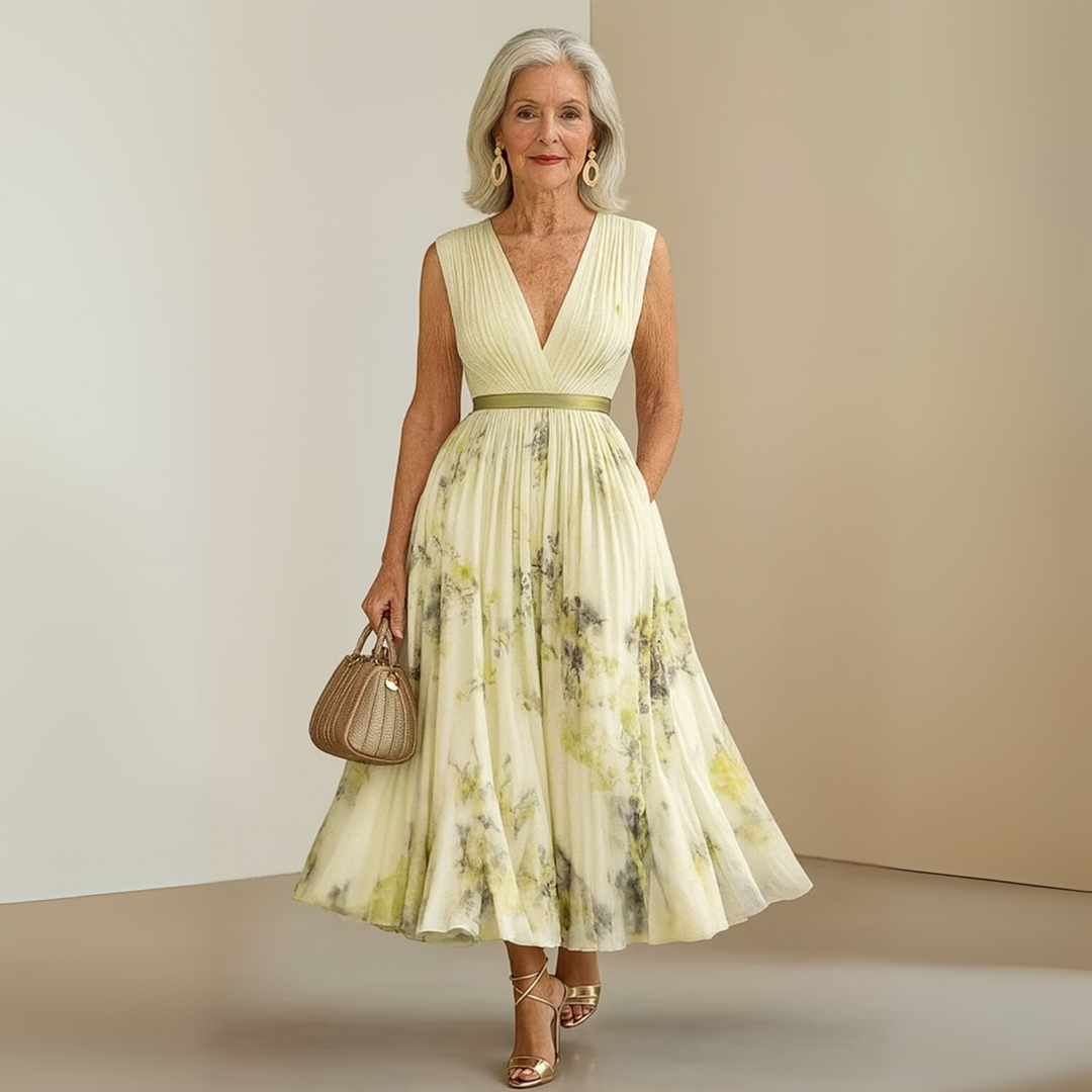 Jasmine | Women’s Flowy Sleeveless Summer Maxi Dress