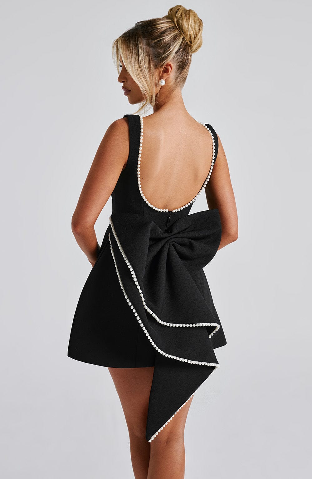 Catherine | Women's Wedding Guest Structured Mini Dress