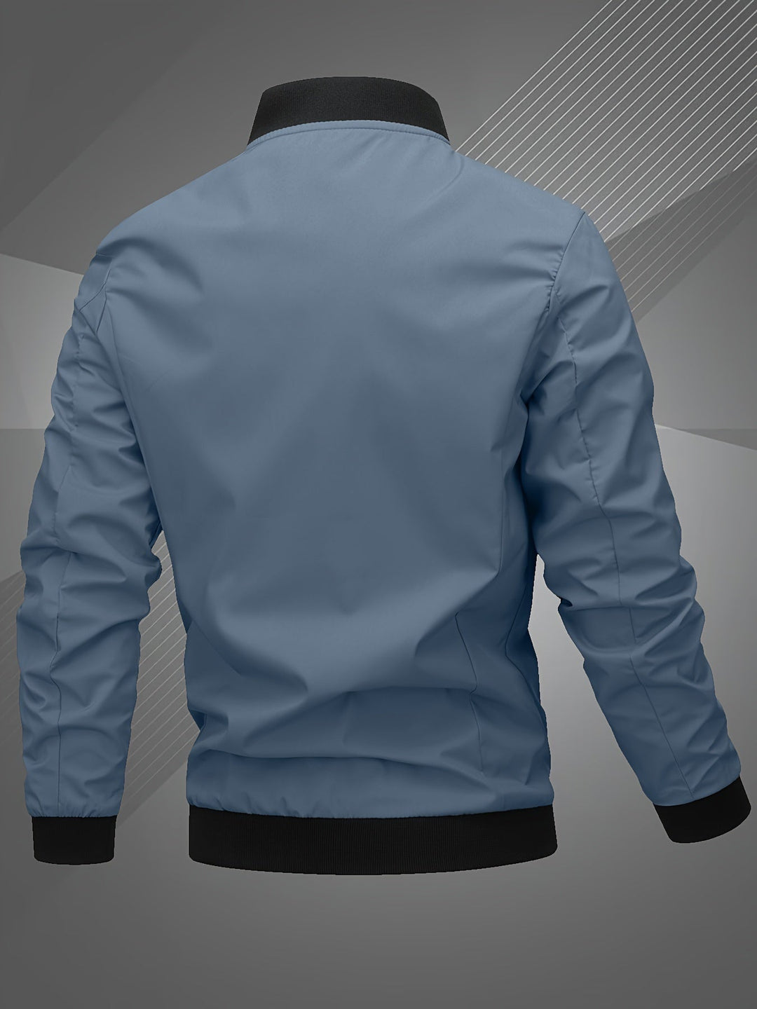 Samuel | Men's Stylish Zip-Up Bomber Jacket with Logo