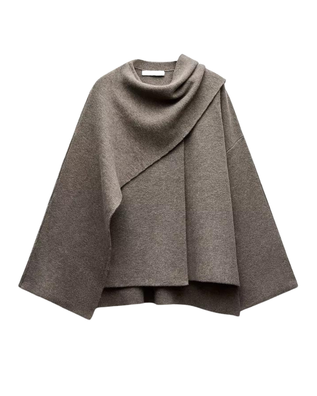 Paige | Women Elegant Draped Cape Coat