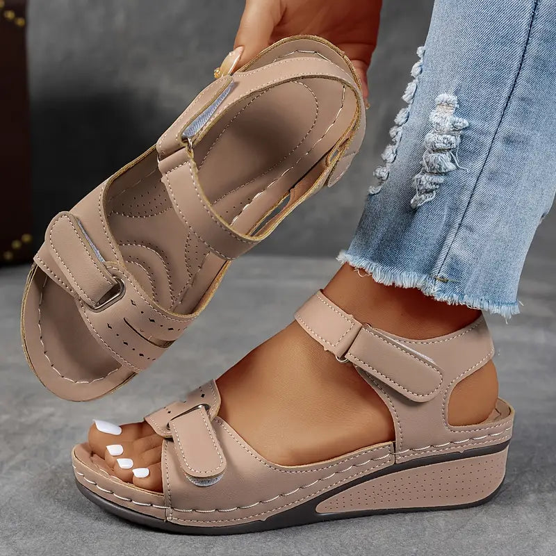 Ava | Women’s Comfort Wedge Summer Sandals