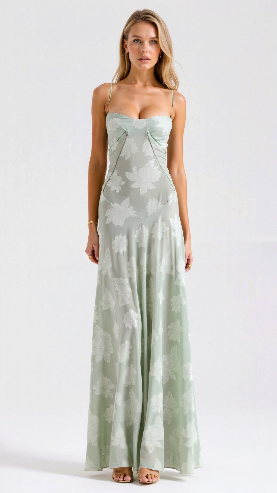 Amelia | Women’s Wedding Guest Slip Maxi Dress