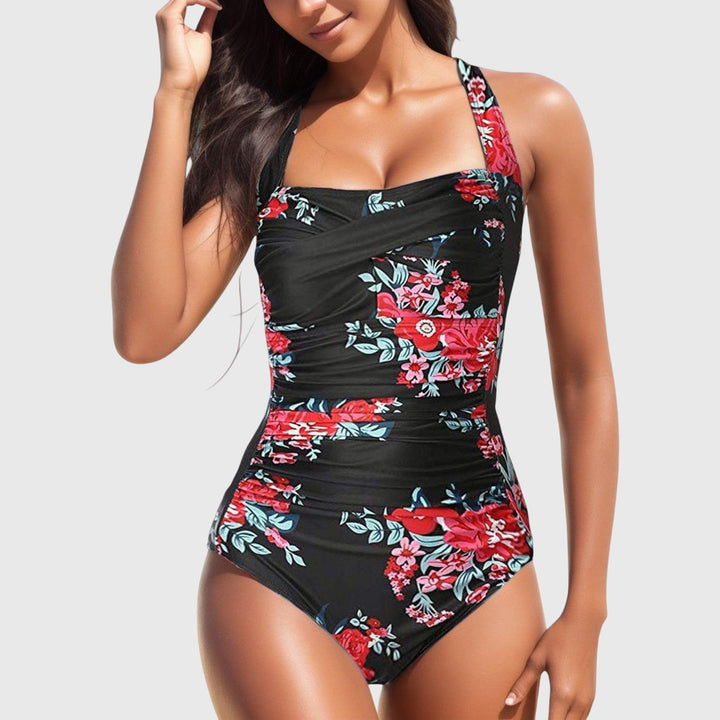 Isabelle | Women’s Tropical Print One-Piece Swimsuit