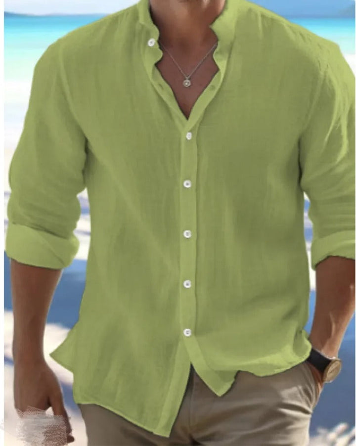 Zachary | Men’s Casual Button Up Summer Shirt
