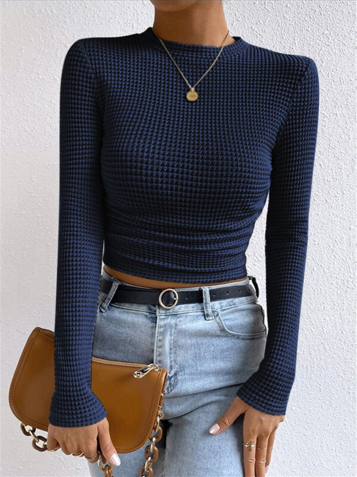 Emma | Women Spring Long Sleeve Crop Top