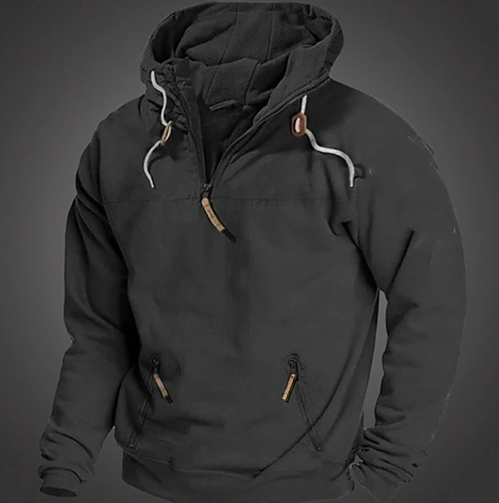 James | Men’s Half Zip Hooded Casual Jacket