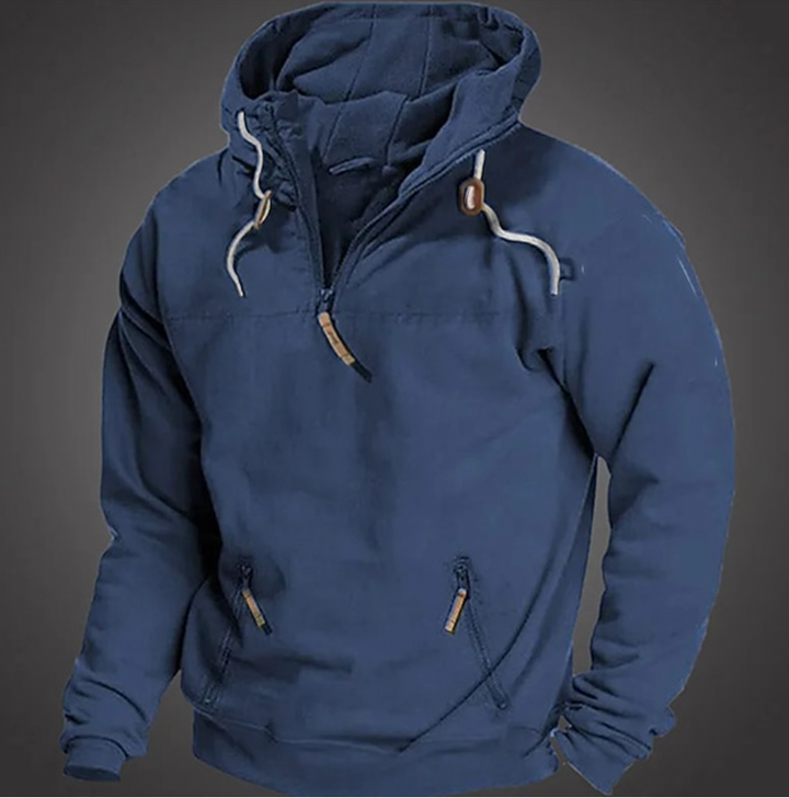 James | Men’s Half Zip Hooded Casual Jacket