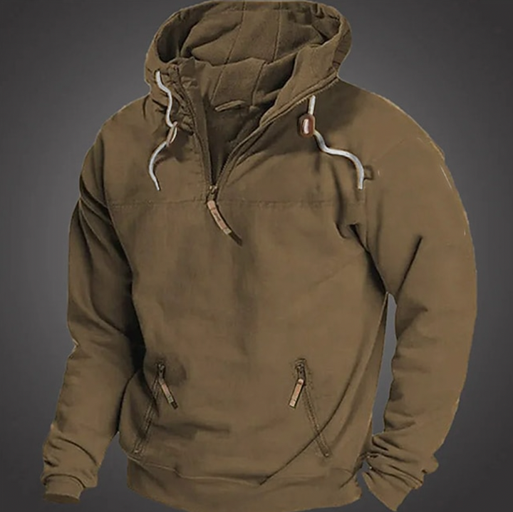 James | Men’s Half Zip Hooded Casual Jacket