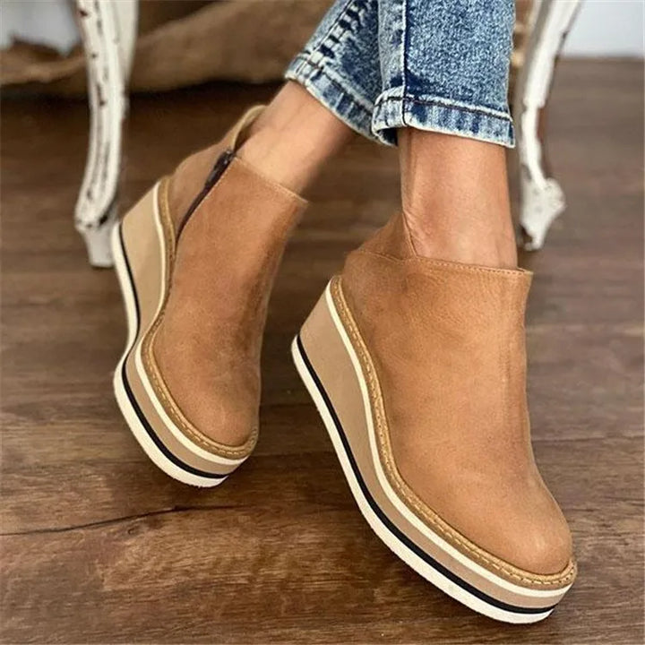 Sarah | Women’s Orthopedic Platform Ankle Boots