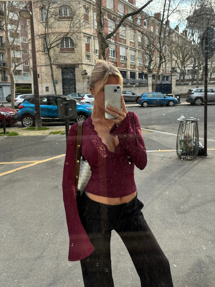 Ella | Women Spring Long Sleeve Evening Top