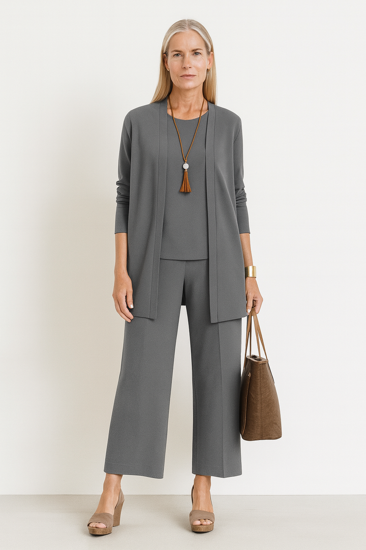 Harper | Womens Minimal Three Piece Lounge Set