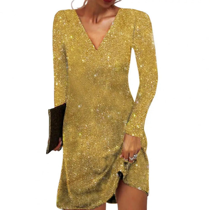 Taren | Women’s Elegant V-Neck Wrap Dress