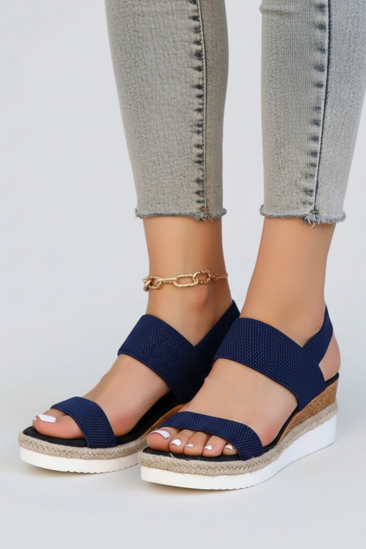 Jessica | Women’s Raised Sole Stretch Fit Sandals