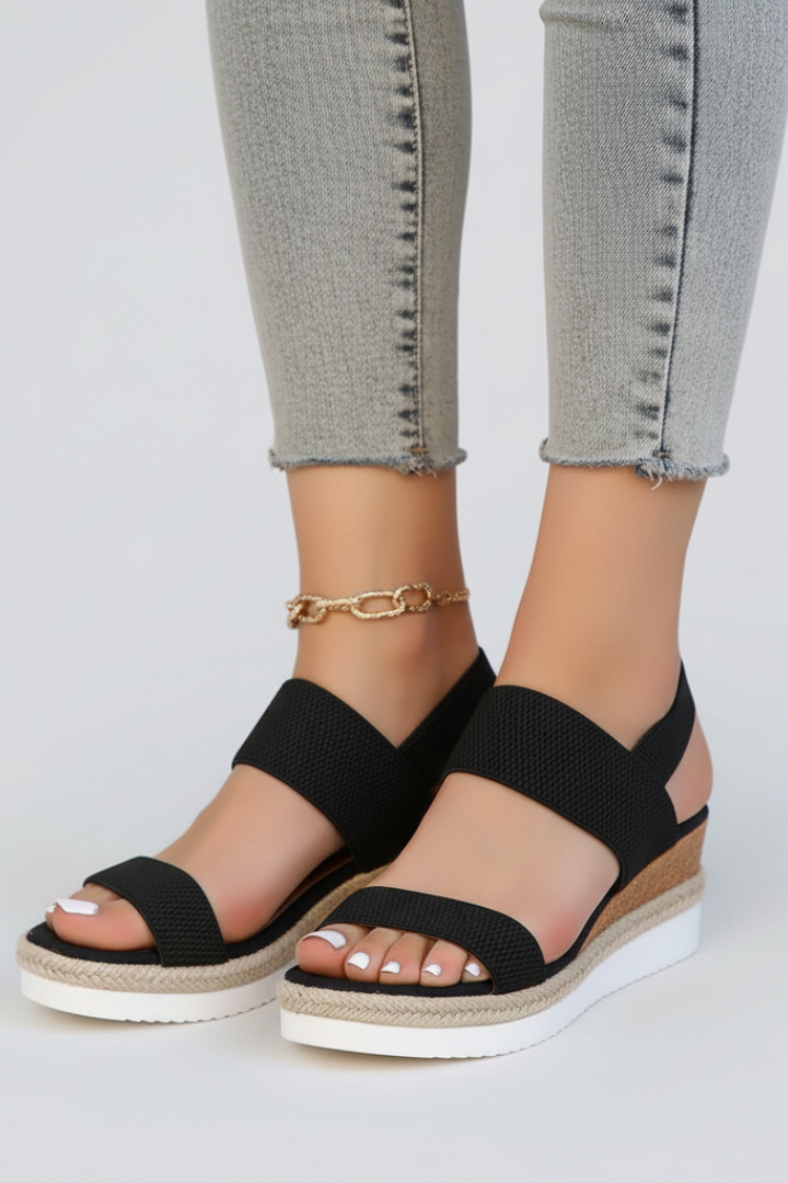 Jessica | Women’s Raised Sole Stretch Fit Sandals
