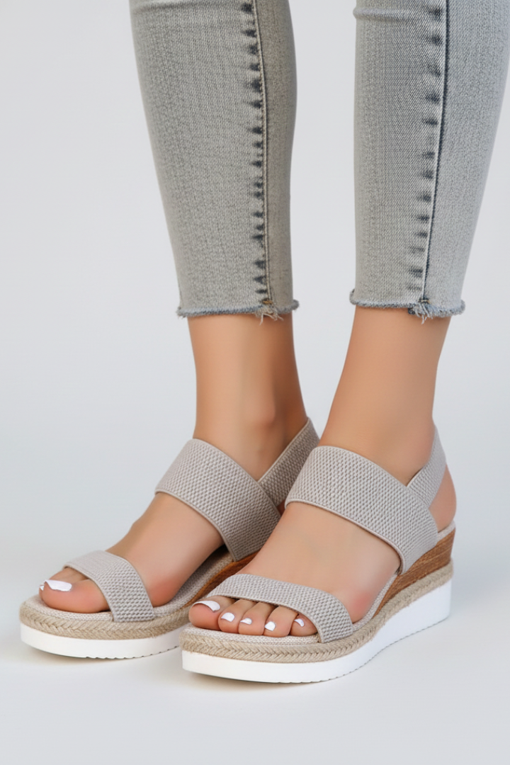 Jessica | Women’s Raised Sole Stretch Fit Sandals