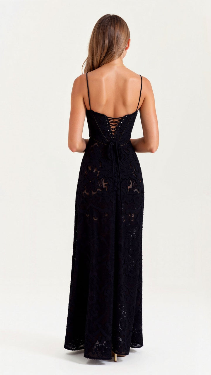 Gabriella | Women Wedding Guest Bustier Maxi Dress
