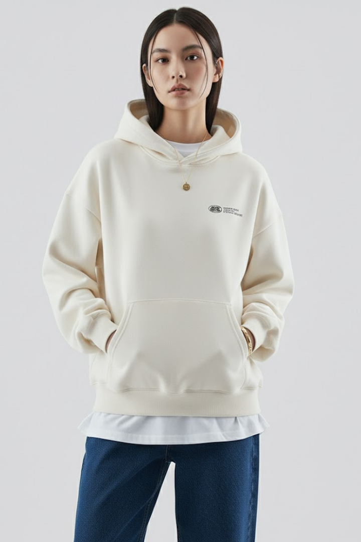 Darcey | Women’s Hoodie with Front Print and Pullover Design