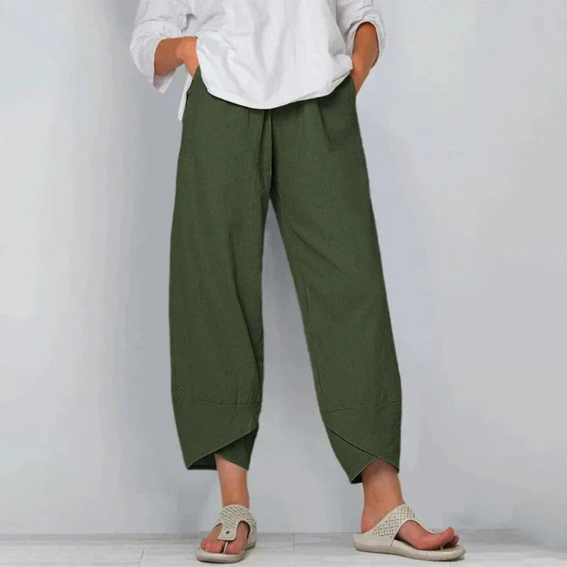 Ovrin | Women’s Wide Leg Casual Cropped Pants