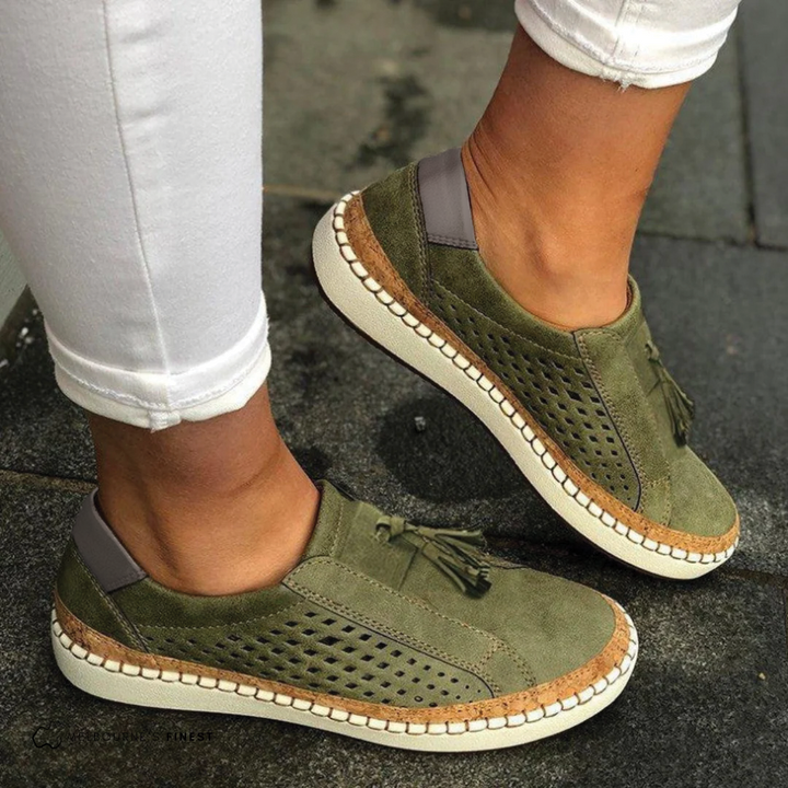 Abigail | Womens Slip On Platform Walking Shoes