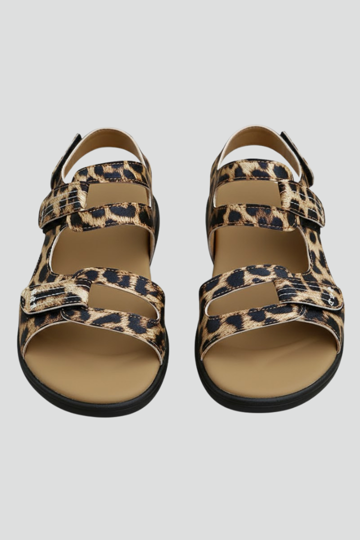 Ovrin | Women’s Heeled Sandals Multi Strap Toe