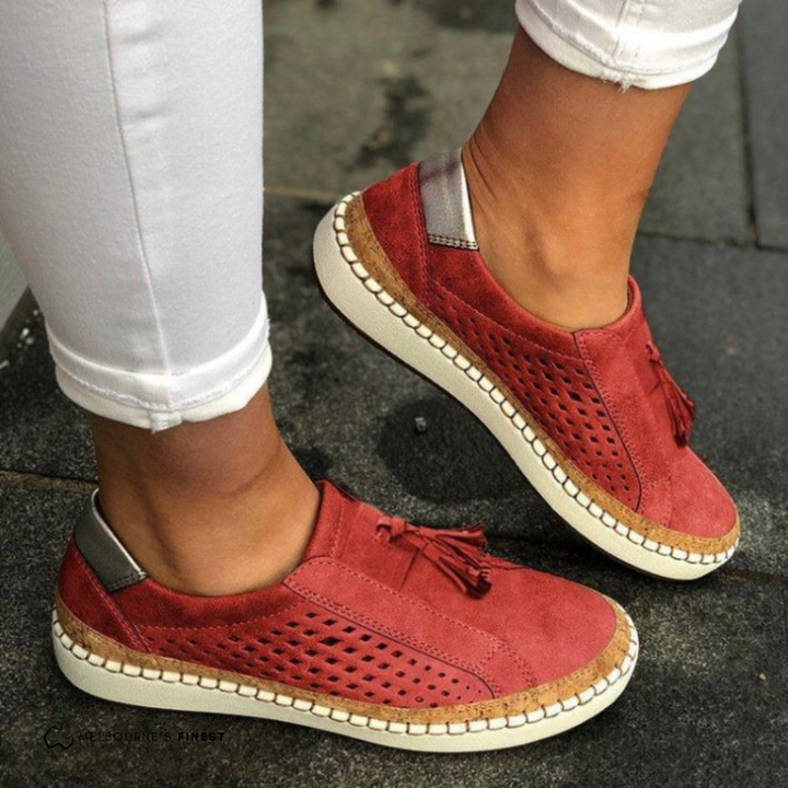 Abigail | Womens Slip On Platform Walking Shoes